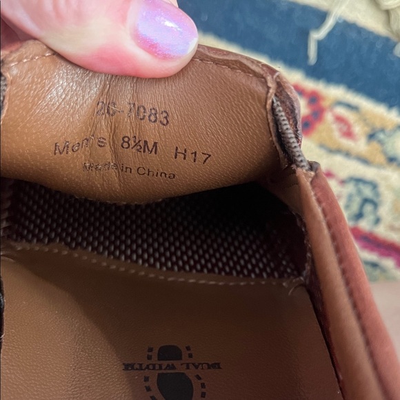 Johnston & Murphy Men's Rich Brown Leather Loafers Size 8.5 M - Picture 5 of 10